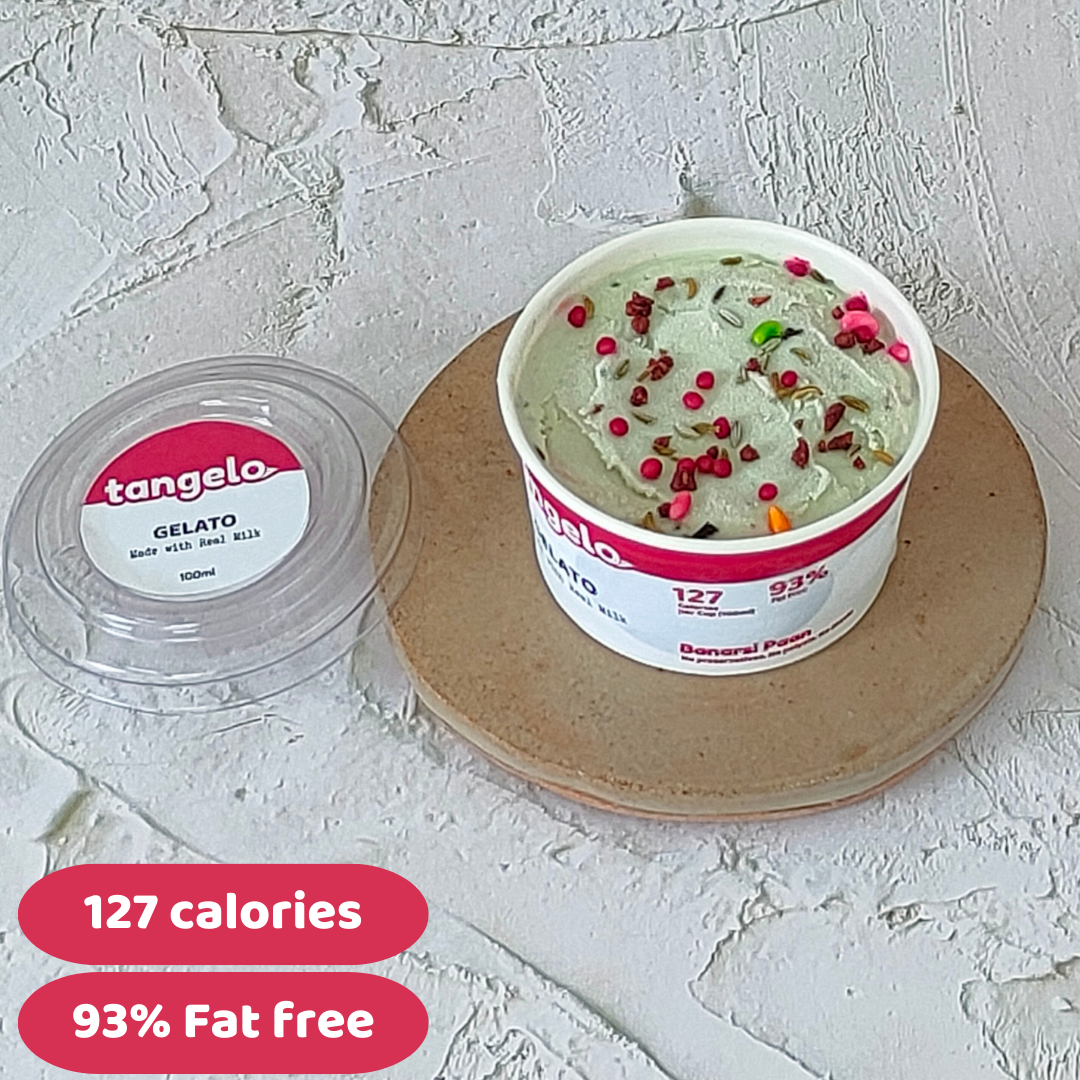 Banarsi Paan Gelato (Dairy Sugar)