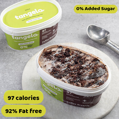 Coffee Brownie TUB(Vegan Sugar Free ICE CREAM)