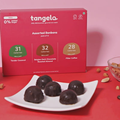 Assorted Bonbons - No Added Sugar & Dairy (pack of 12)