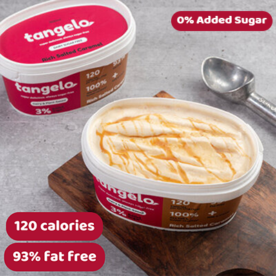 Rich Salted Caramel TUB (Dairy Sugar Free ICE CREAM)