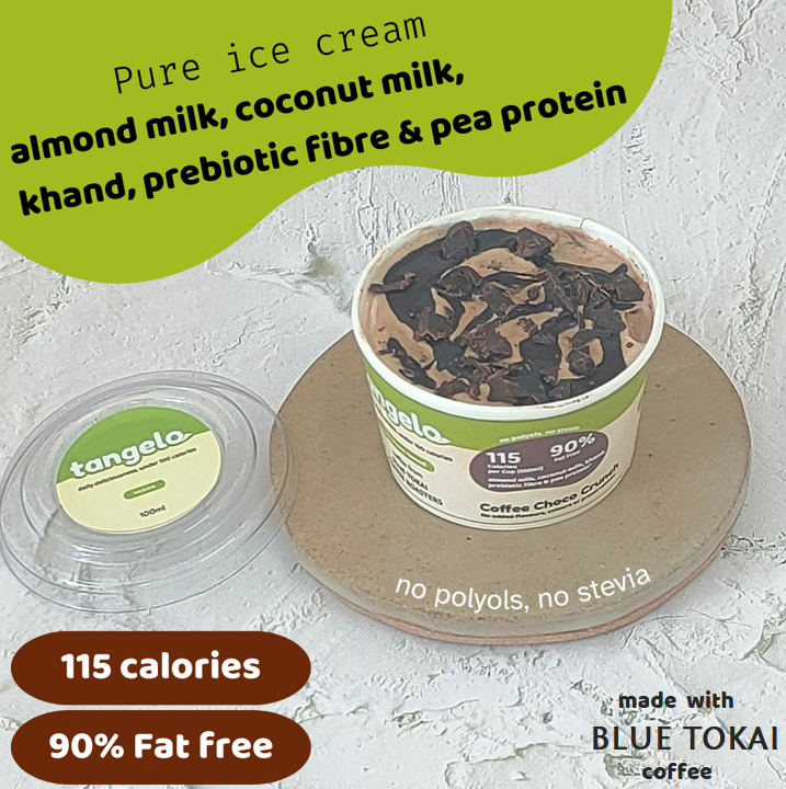 Coffee Choco Crunch (Vegan Sugar ICE CREAM)