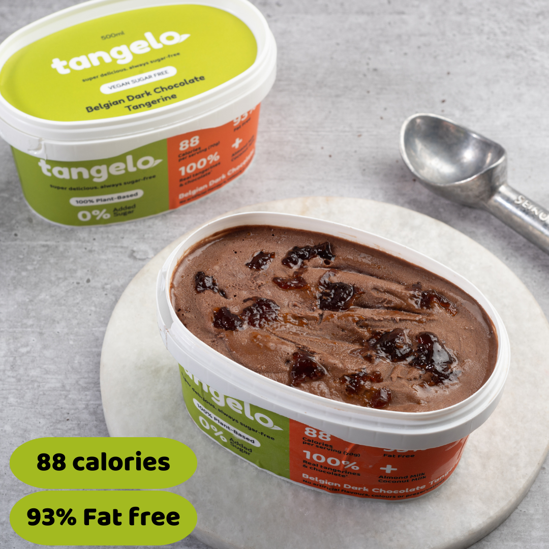 Belgian Dark Chocolate & Tangerine (Vegan Sugar Free)