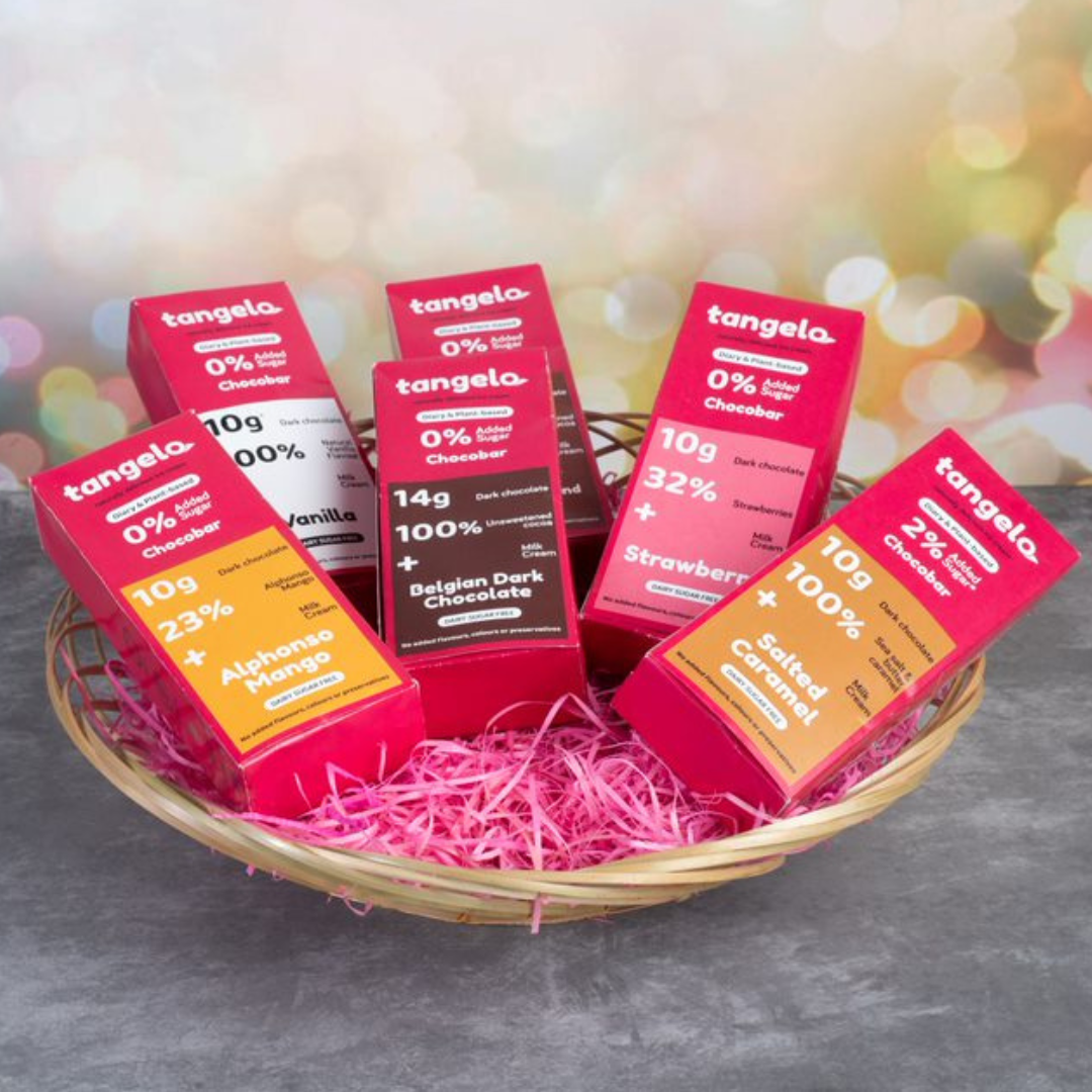 6 Assorted Chocobars - Gift Basket DAIRY