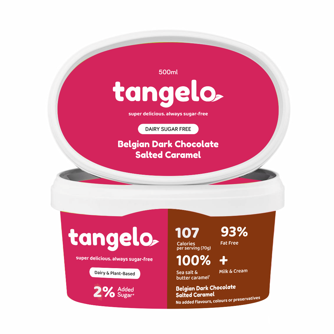 Belgian Dark Chocolate & Salted Caramel (Dairy Sugar Free)