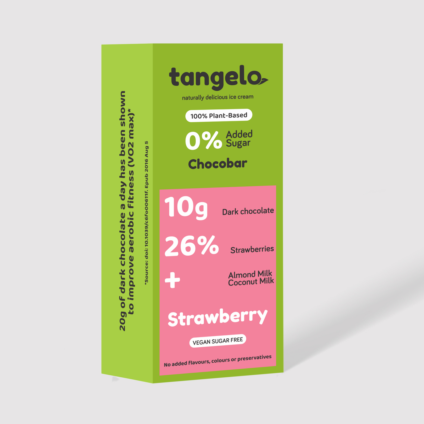 Strawberry Chocobar (Vegan)