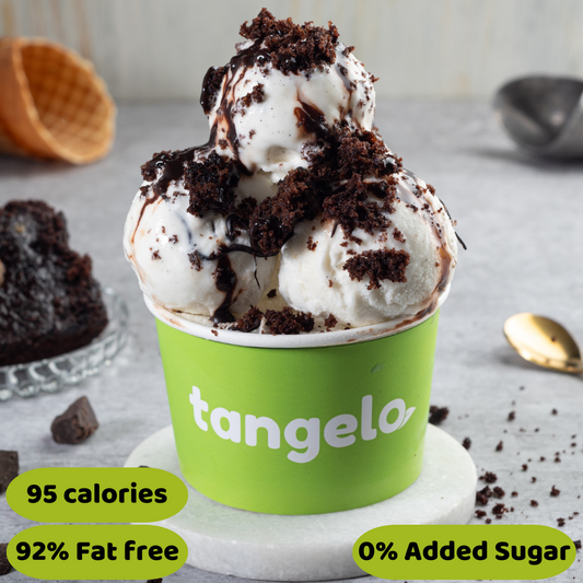 Vanilla Brownie (Vegan & Sugar-Free)