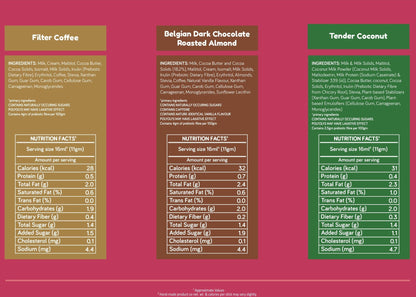 Assorted Bonbons - No Added Sugar & Dairy (pack of 12)