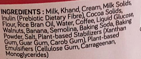 Coffee Brownie (Dairy)