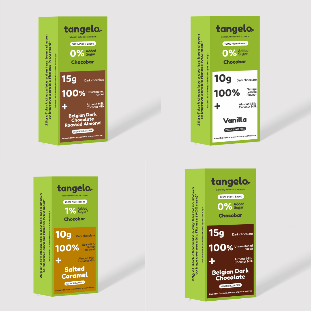 Party Combo - Set of 4 Chocobars (Vegan & Sugar-Free)