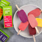 Choice of 6 Assorted Sorbet Popsicles (Vegan)