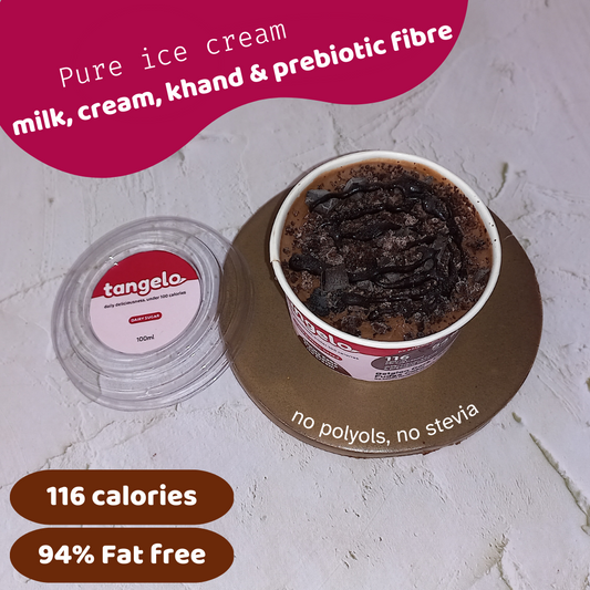 Belgain Dark Chocolate Fudge Cake (Dairy Sugar ice cream)
