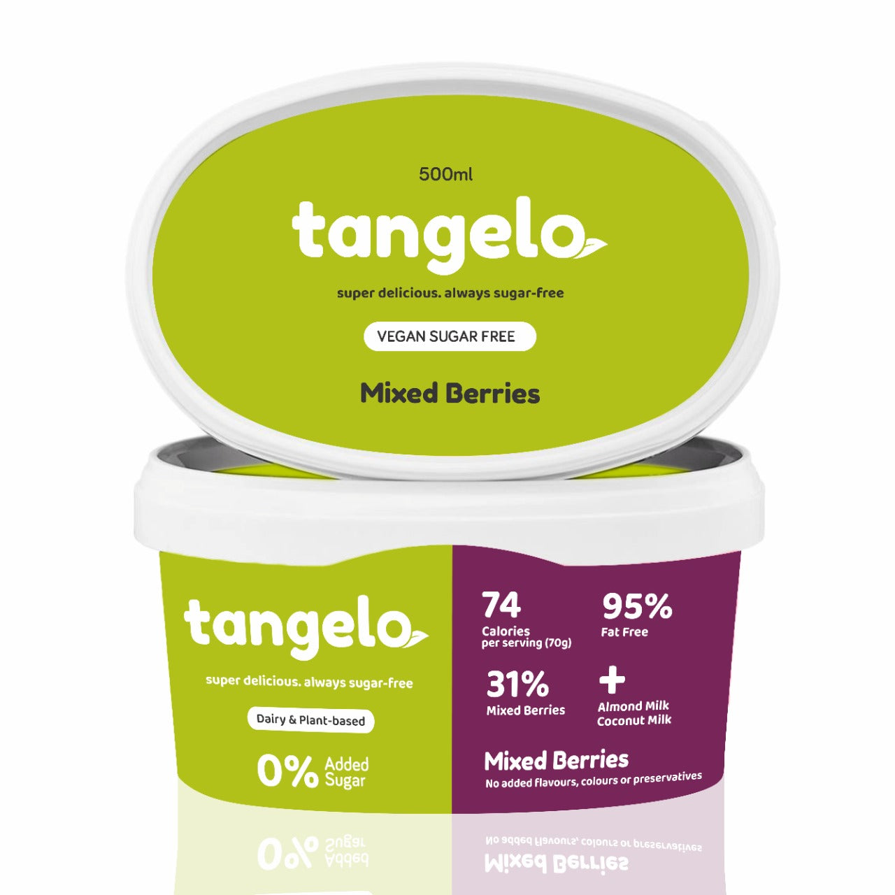Mixed Berries (Vegan) by Tangelo Ice Creams