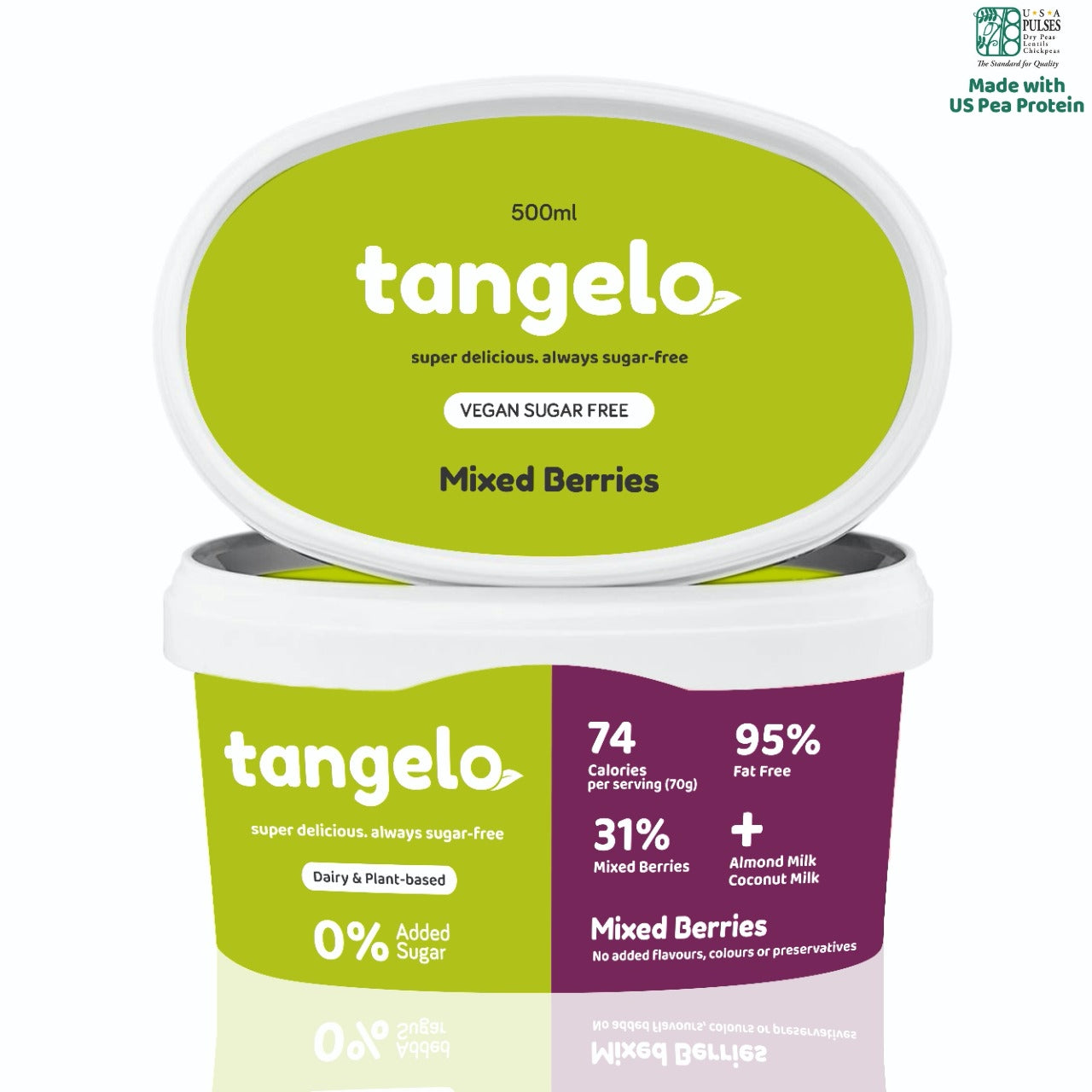 Mixed Berries BOX (Vegan) by Tangelo Ice Creams