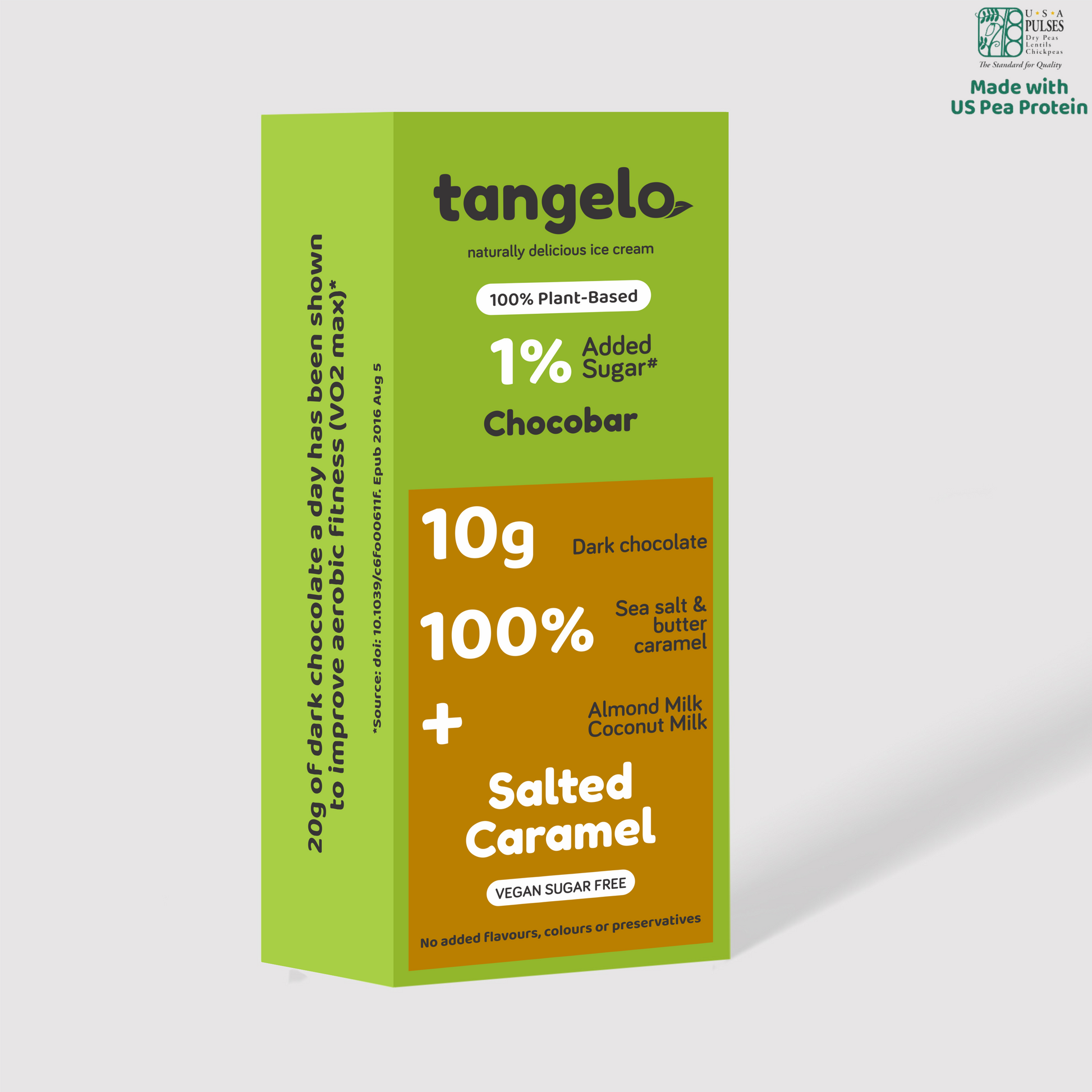 Salted Caramel Chocobar (Vegan) by Tangelo
