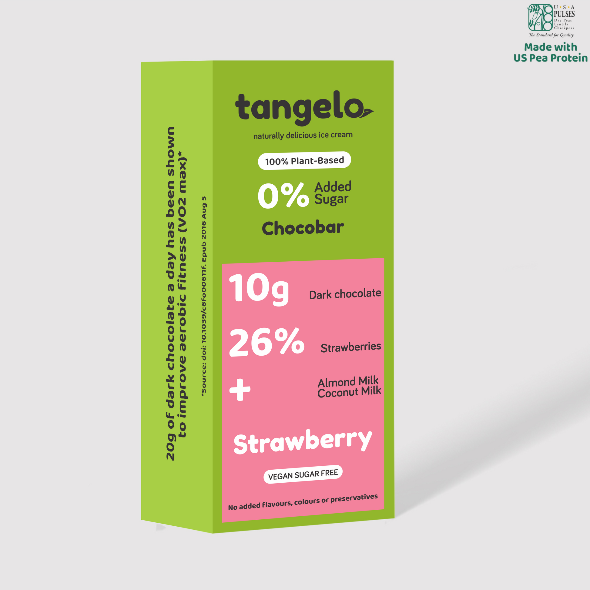 Strawberry Chocobar (Vegan) by Tangelo Ice Cream