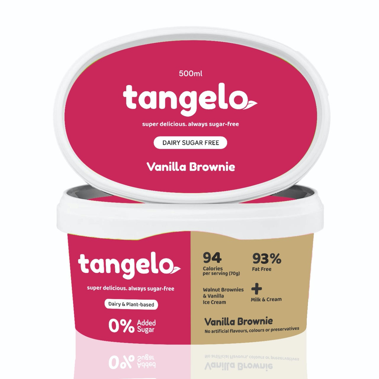 Vanilla Brownie  (Sugar-Free & Dairy)